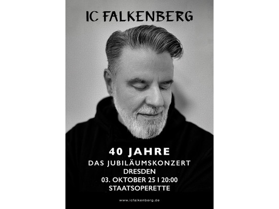 Plakat "40 Jahre IC Falkenberg" (limitiert)