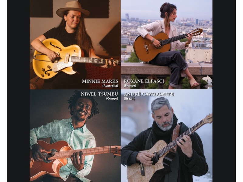 Nacht der Gitarren - Minnie Marks, Roxane Elfasci, Niwel Tsumbu, Andre Cavalcante