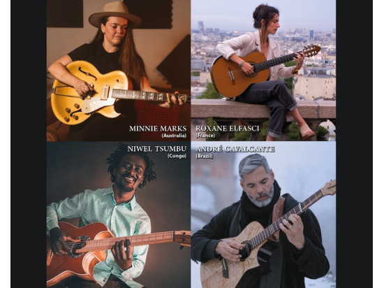 Nacht der Gitarren - Minnie Marks, Roxane Elfasci, Niwel Tsumbu, Andre Cavalcante