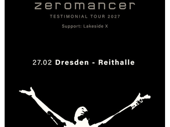 Tickets für Zeromancer in Dresden