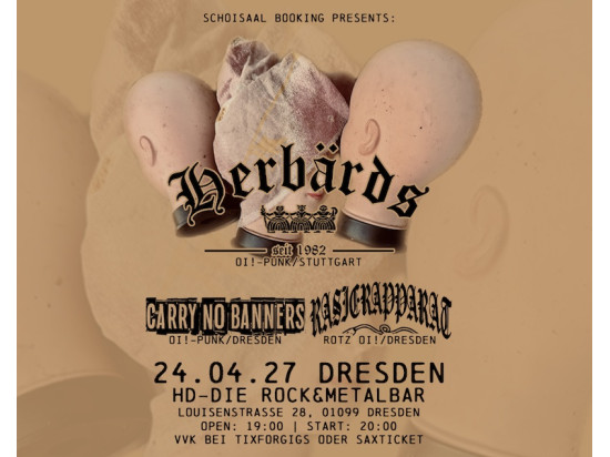 Tickets für Herbärds in Dresden
