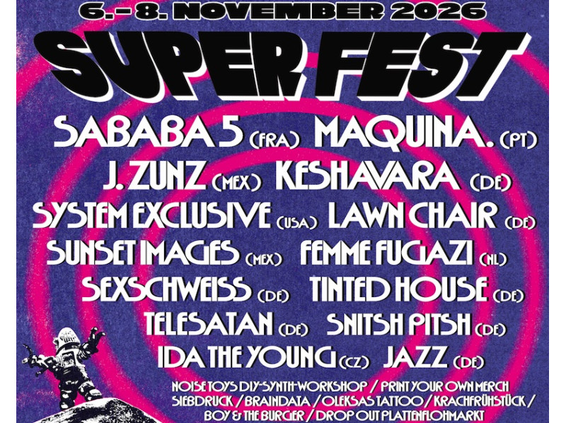 Tickets für das Super Fest in Dresden