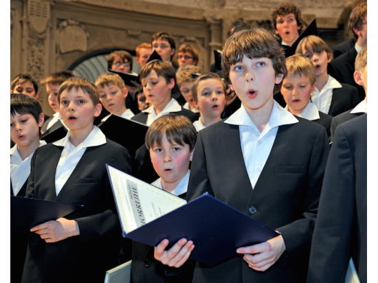 Dresdner Kreuzchor und Orgel