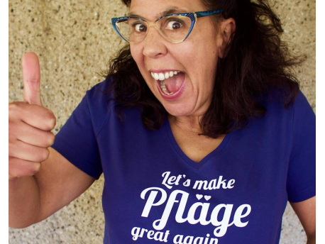 Sybille Bullatschek "Ich darf das, ich bin Pflägekraft!"