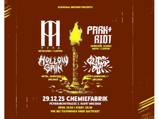 Myra, Park + Riot, Shelldiver, Dethroned